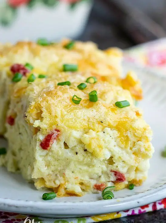 Fluffy Cottage Egg Casserole