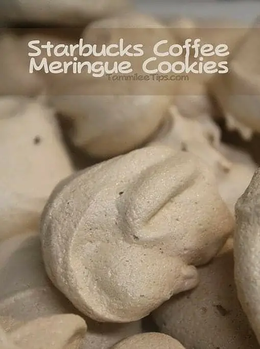 Starbucks Coffee Meringue Cookies