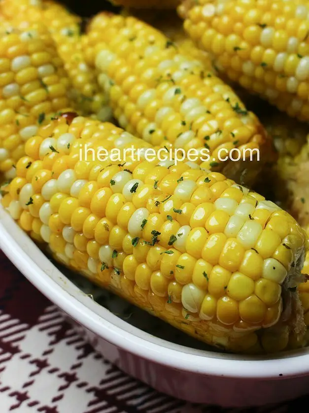 Oven Baked Corn on The Cob