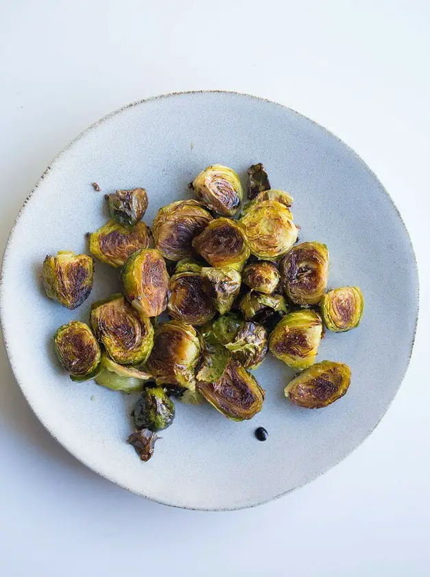 Honey-Garlic Glazed Roasted Brussels Sprouts