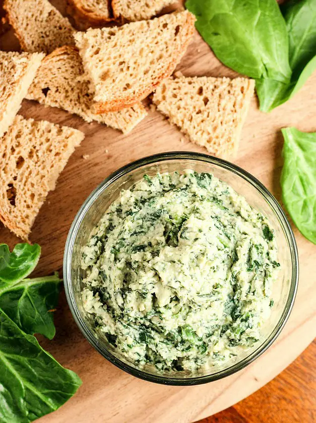 Vegan Spinach White Bean Dip