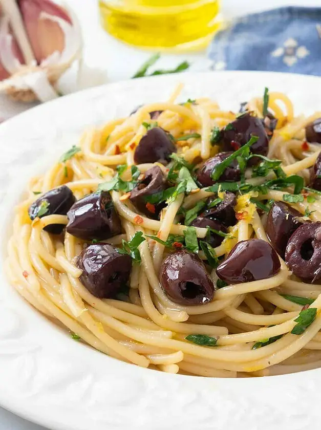 Pasta with Olives