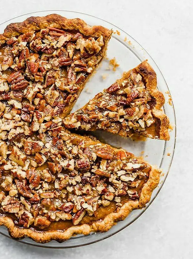 Praline Pumpkin Pie