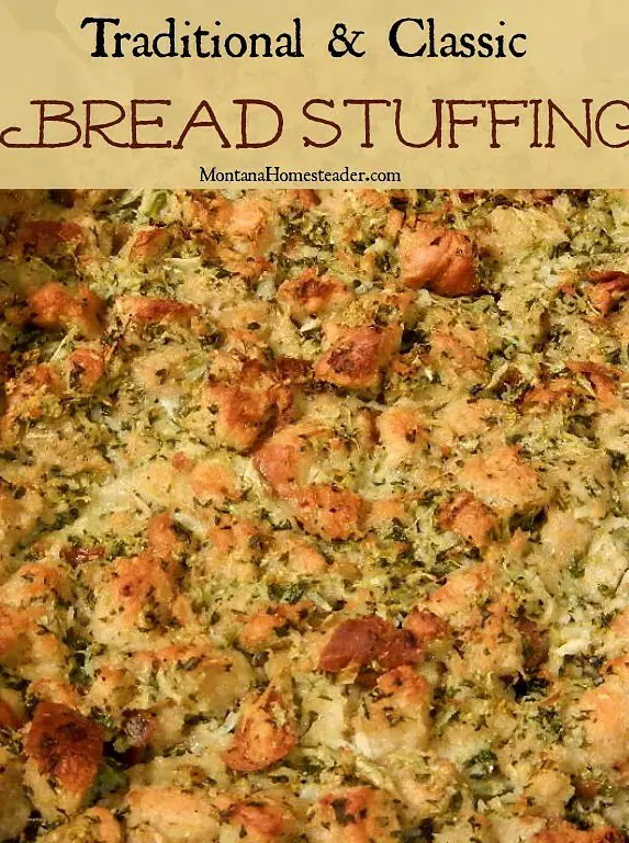 Traditional Classic Bread Stuffing