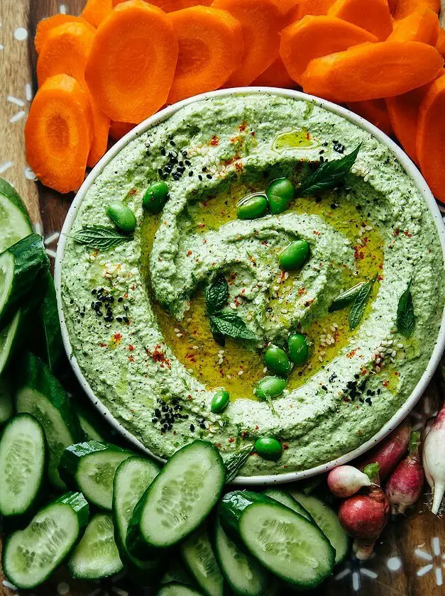 Creamy Edamame Dip