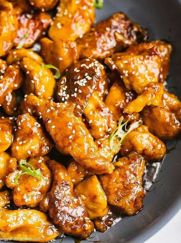 Healthy Sesame Chicken