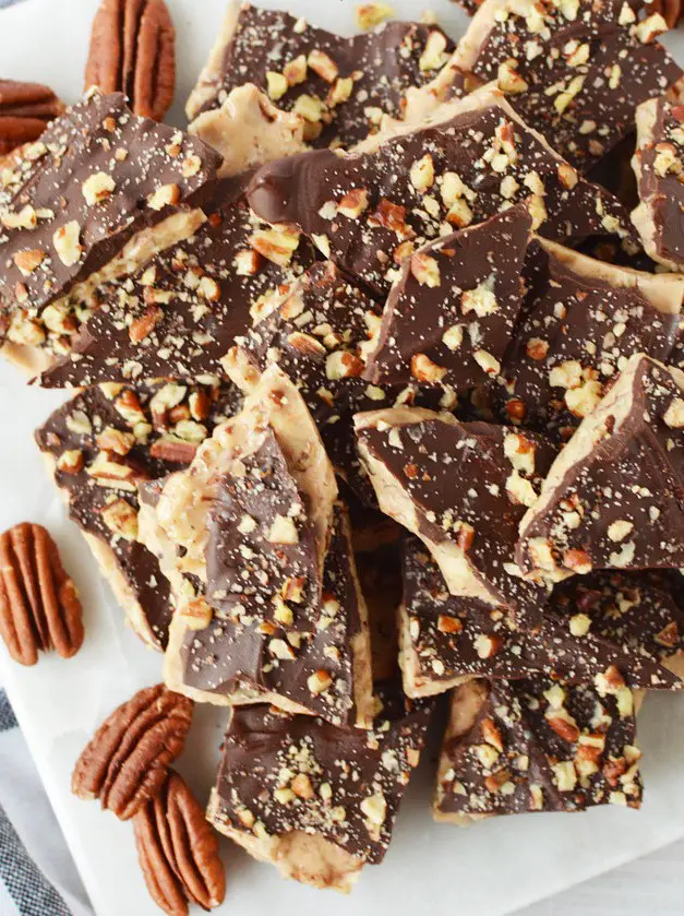 Chocolate Pecan Toffee