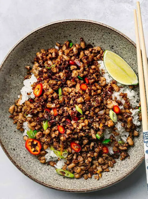 Vietnamese Caramelized Pork Bowls