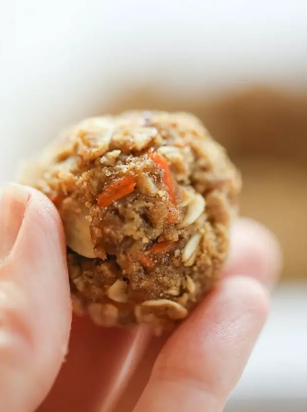 Carrot Cake Protein Bites