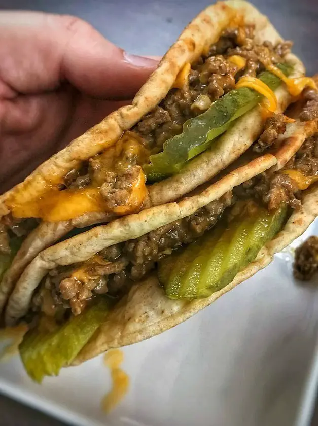 Cheeseburger Quesadilla