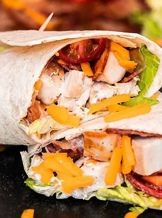 Bacon Ranch Chicken Wrap