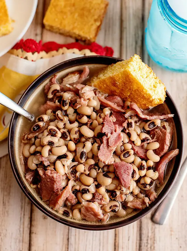 Black Eyed Peas and Ham