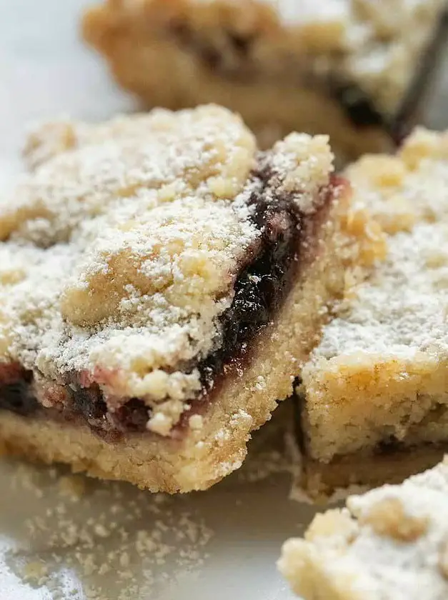 Shortbread Cookie Crumble Bars