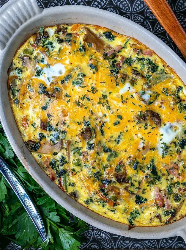 Keto Crustless Quiche