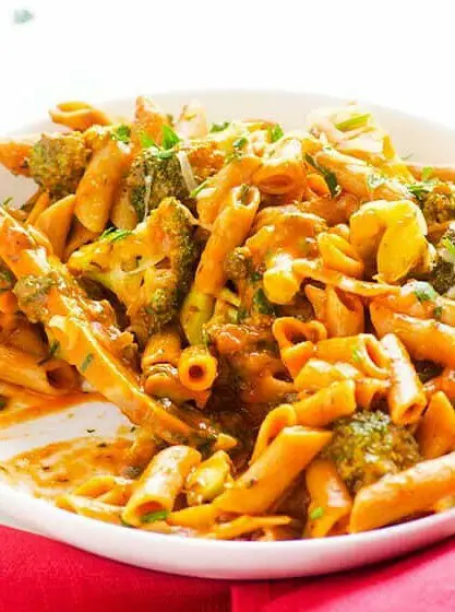 Broccoli and Penne Pasta