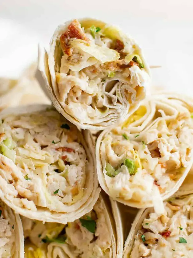 Chicken Ranch Wraps