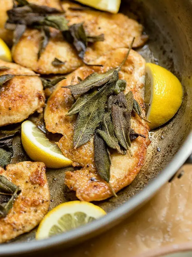 Brown Butter Sage Skillet Chicken