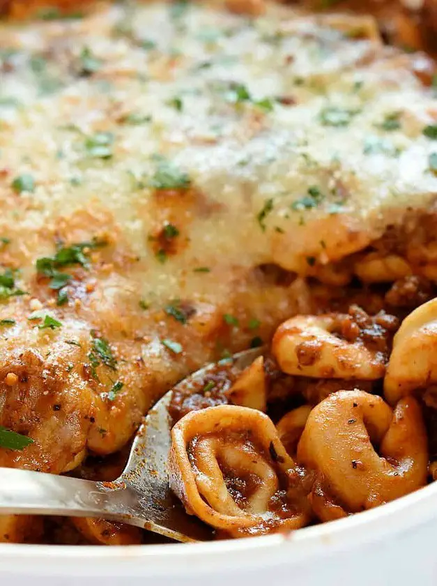 Baked Tortellini