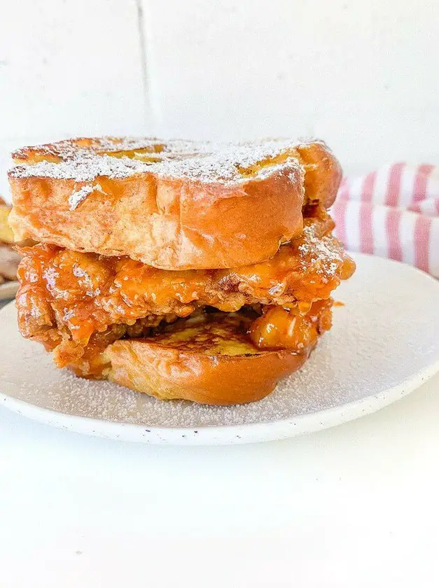 French Toast Fried Chicken Sandwich