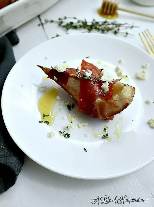 Prosciutto Wrapped Pears