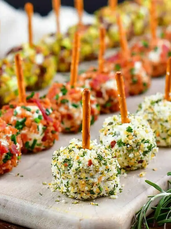 Mini Cheese Ball Trio