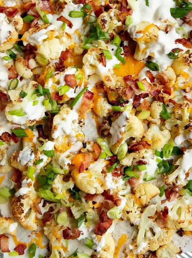 Loaded Roasted Cauliflower