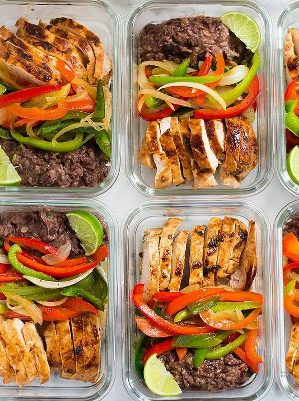 Healthy Chicken Fajitas