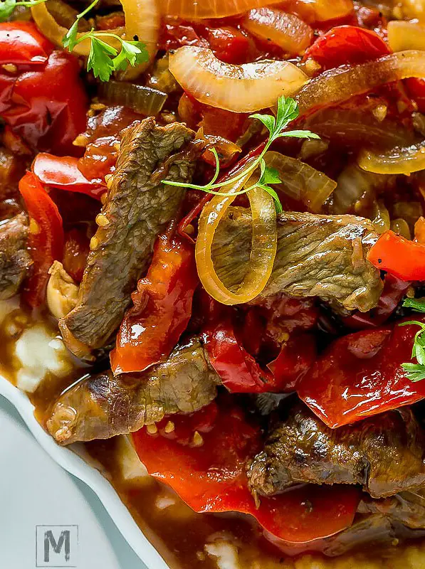 Crock Pot Pepper Steak