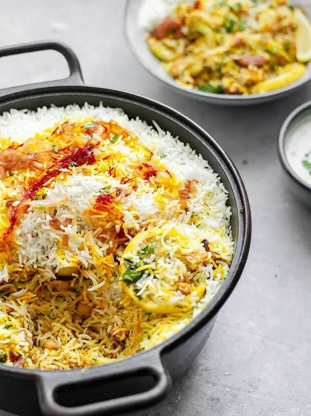 Sindhi Vegetable Biryani