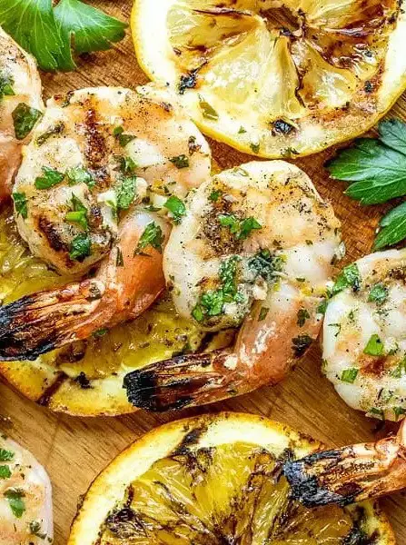 Citrus Marinated Grilled Shrimp