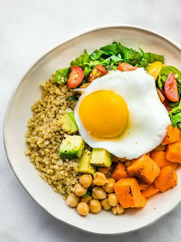 Savory Quinoa Breakfast Bowls