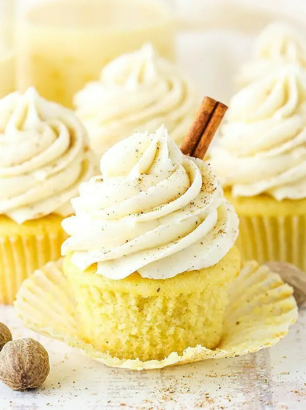 Eggnog Cupcakes