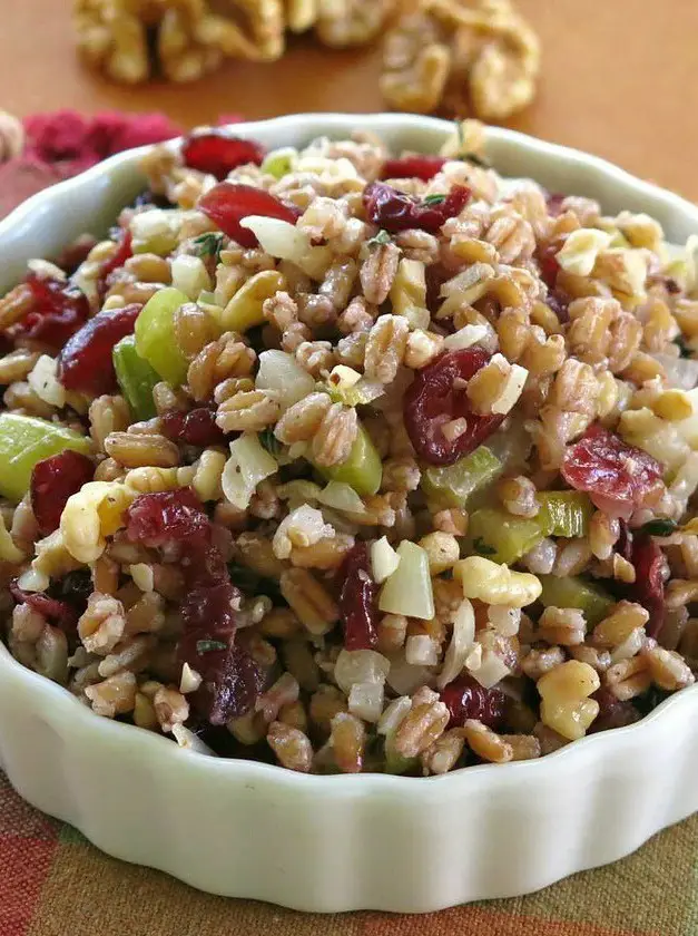 Easy Farro Stuffing or Pilaf