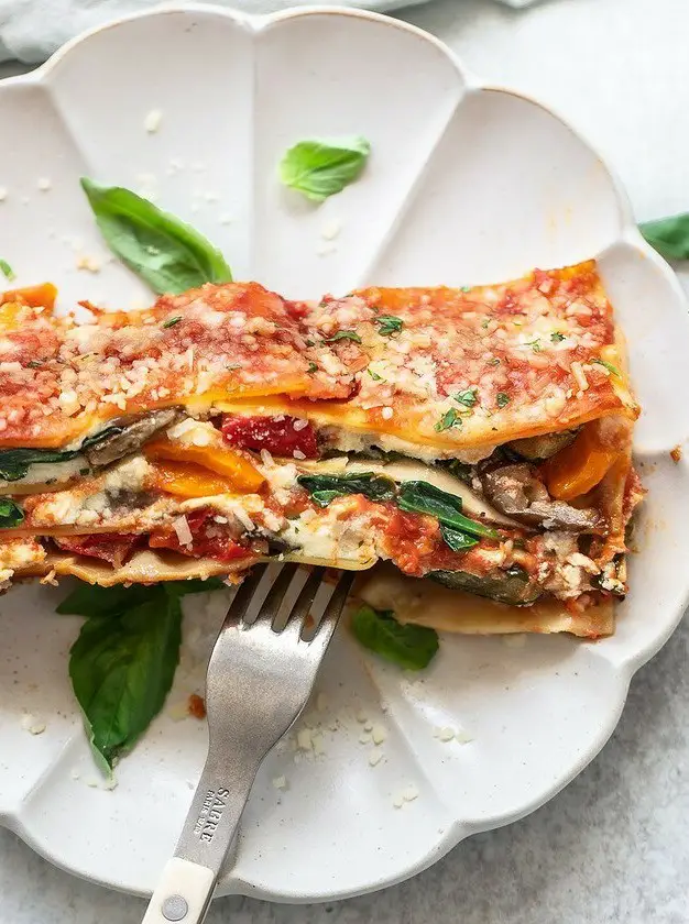 Homemade Vegetable Lasagna