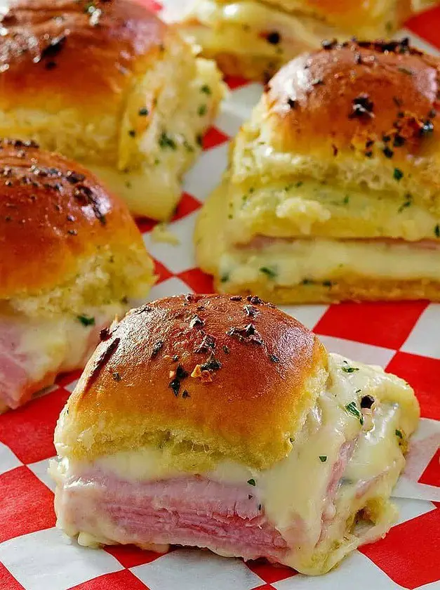 Ham and Cheese Sliders