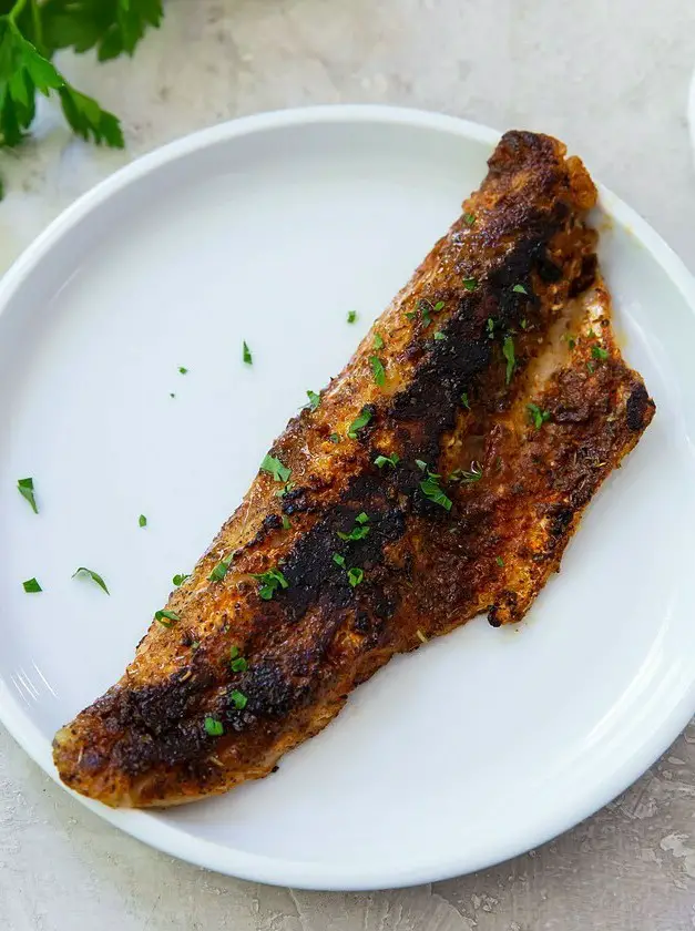 Blackened Walleye