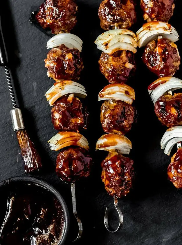 Ground Venison Kabobs