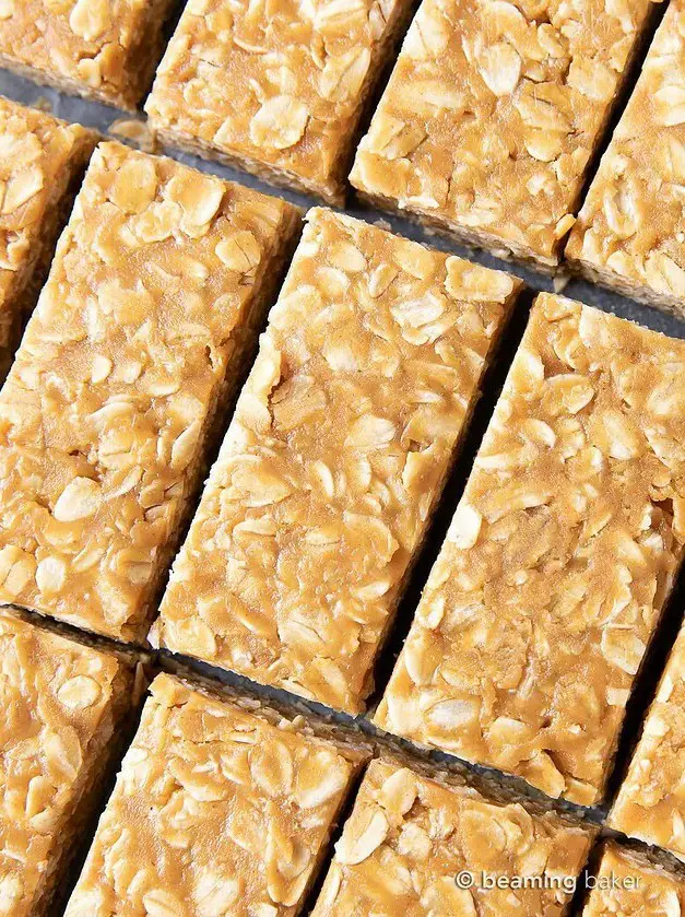 No Bake Peanut Butter Granola Bars