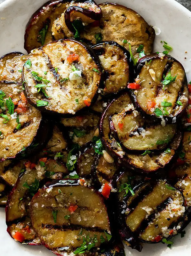 Easy Marinated Eggplant