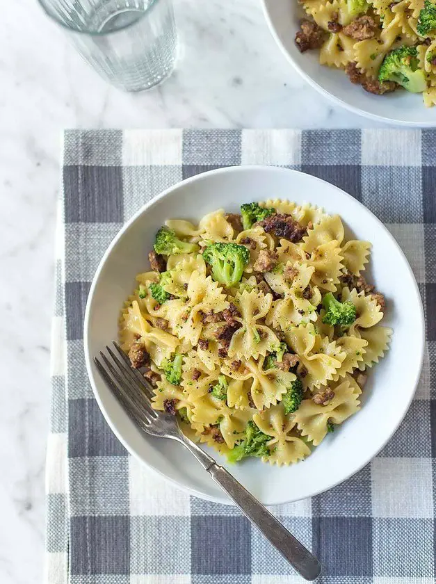 Italian Sausage Pasta with Broccoli