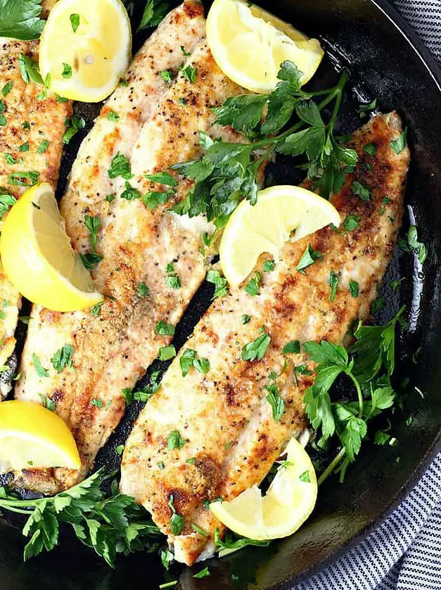 Easy Pan Fried Trout