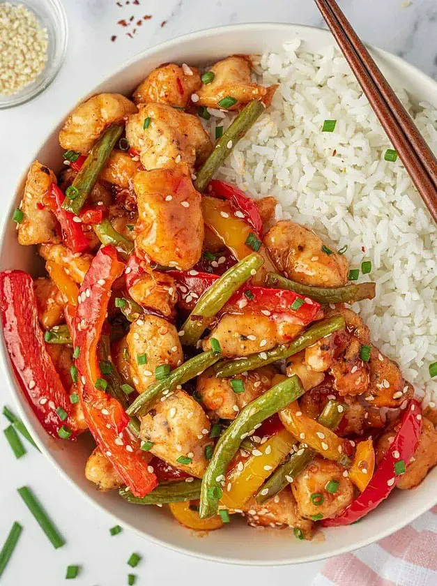 Sweet Thai Chili Chicken Stir Fry