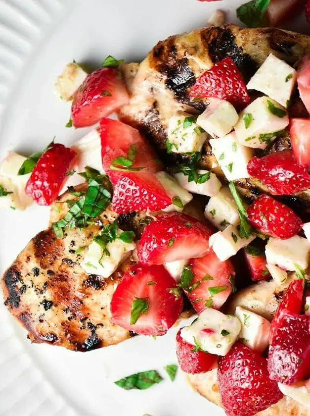 Strawberry Basil Chicken