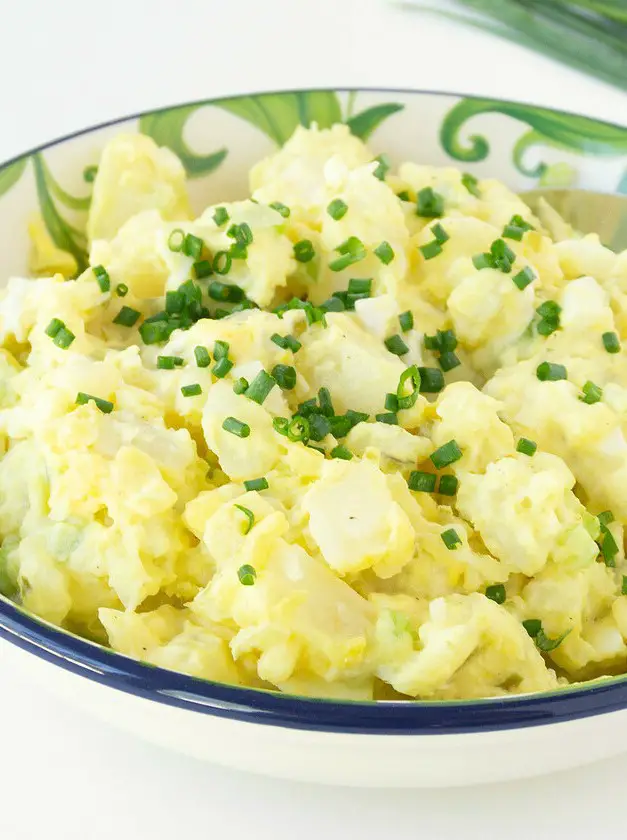 Classic Mustard Potato Salad with Egg