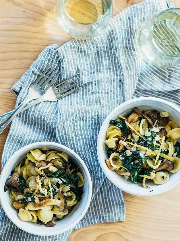 Brown Butter Mushroom Orecchiette