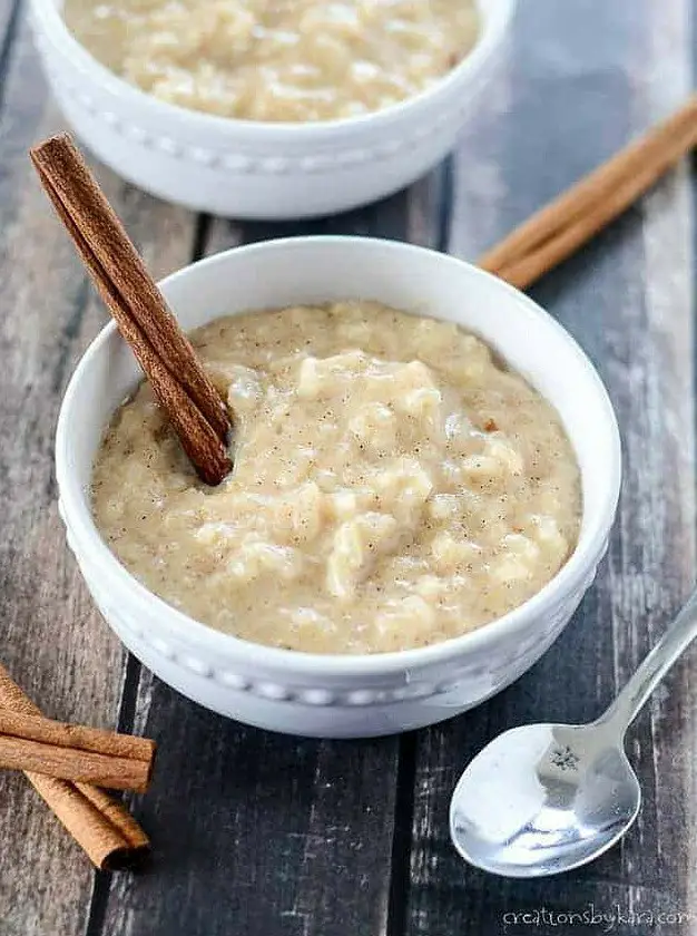 Slow Cooker Rice Pudding