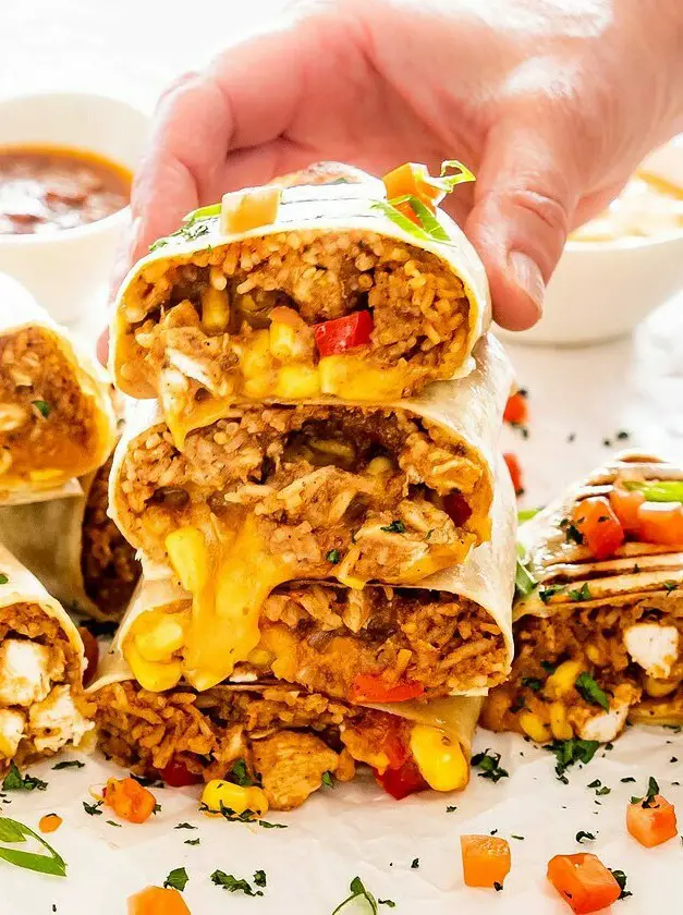 Chicken Burritos