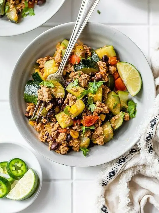 Ground Turkey Skillet