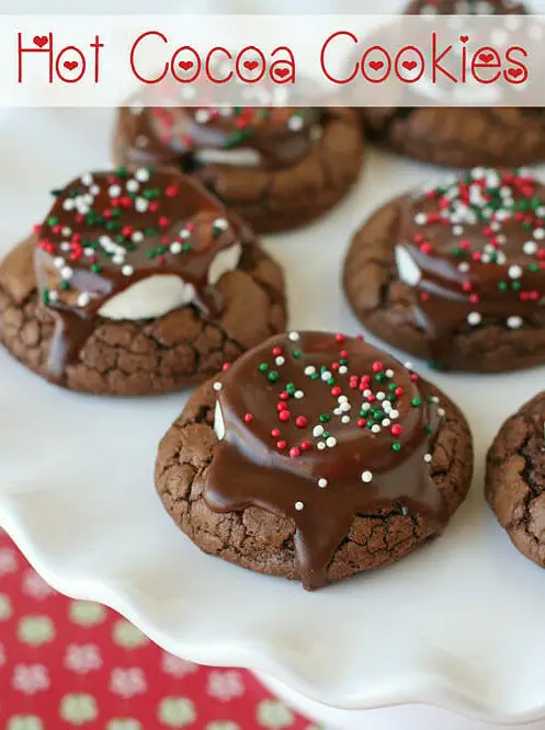 Hot Cocoa Cookies