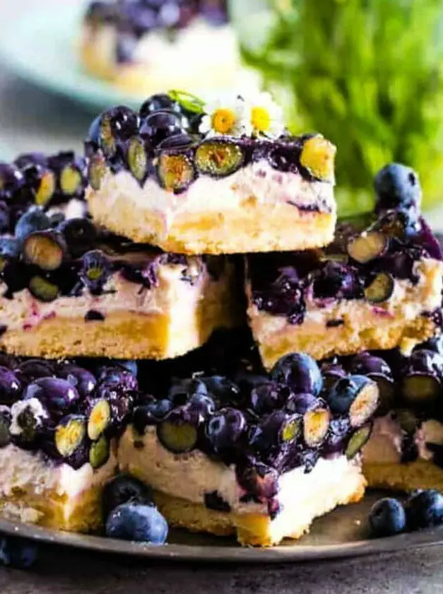 Blueberry Cream Cheese Bars